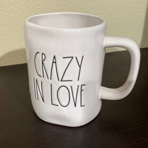 New Rae Dunn Crazy In Love 💕 ceramic mug